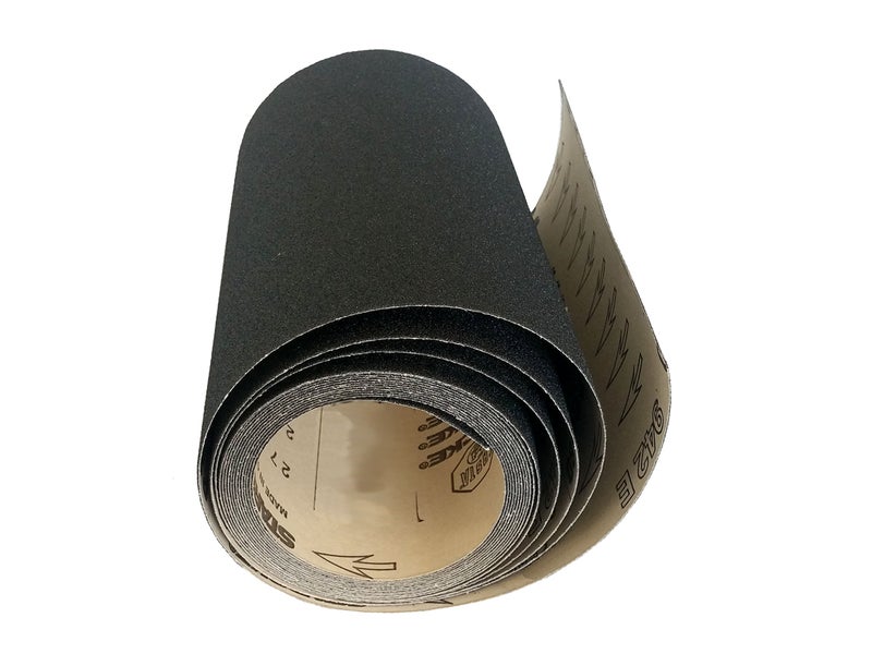 Starcke 8 Inch x 5 Meters Starcke Sandpaper Rolls - 120 Grit Silicon Carbide Sand Paper Rolls, Heavy Duty Roll Sandpaper Sheets for Wood, Stone, Concrete and Plastics, Auto Sandpapers, Wood Floor Sanders - Image 2